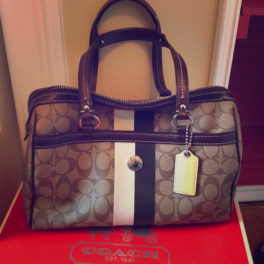 Authentic Coach Boston bag